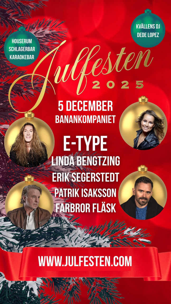 Julfesten 2025 poster